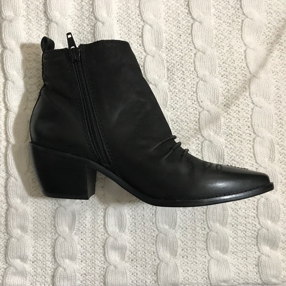 EUC Aldo Bingelli Western Cowboy Ankle Boots - size  37 - Picture 5 of 7